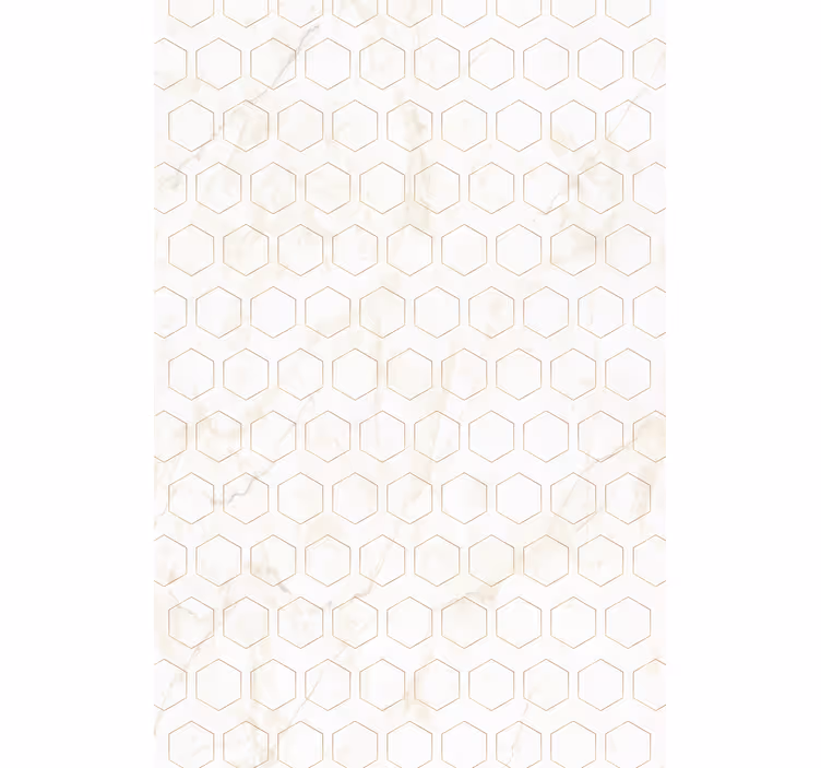 Texture and pattern blind geometric hexagonal design - TenStickers