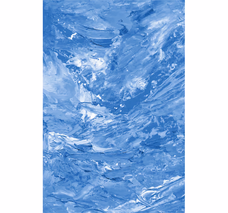Ocean wave motif texture and pattern blind - TenStickers