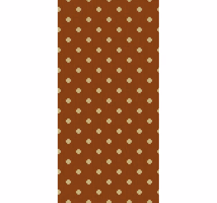 Brown simple pattern childrens blind - TenStickers