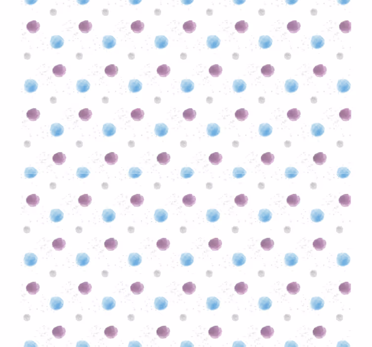Colorful patterned dots childrens blind - TenStickers