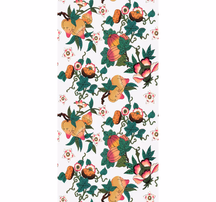 Lush fruit and floral flowers and plant blind - TenStickers