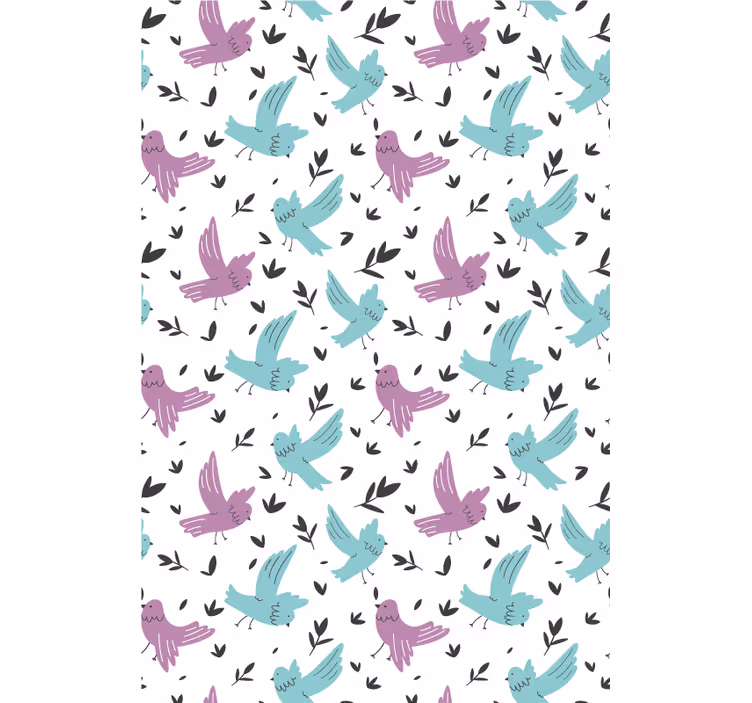 Vibrant Avian Motif animal blind - TenStickers