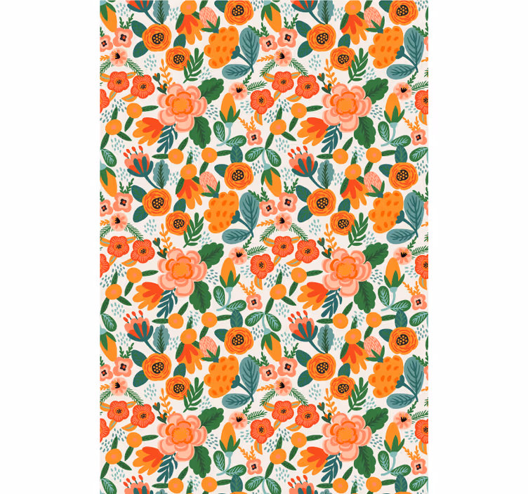 Floral Arrangement Design flowers and plant blind - TenStickers