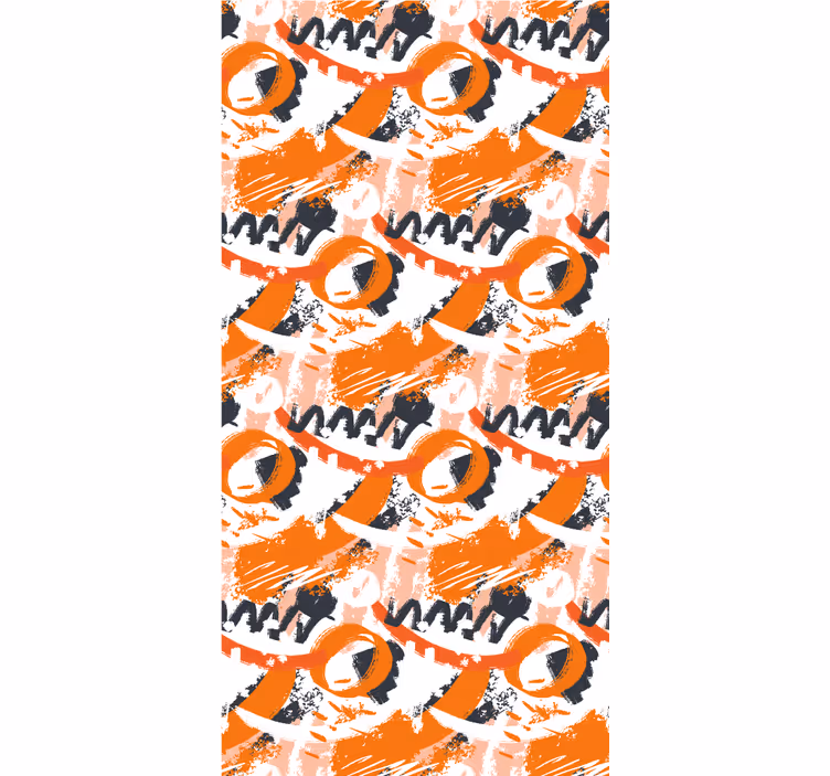 Abstract Circular Motif texture and pattern blind - TenStickers