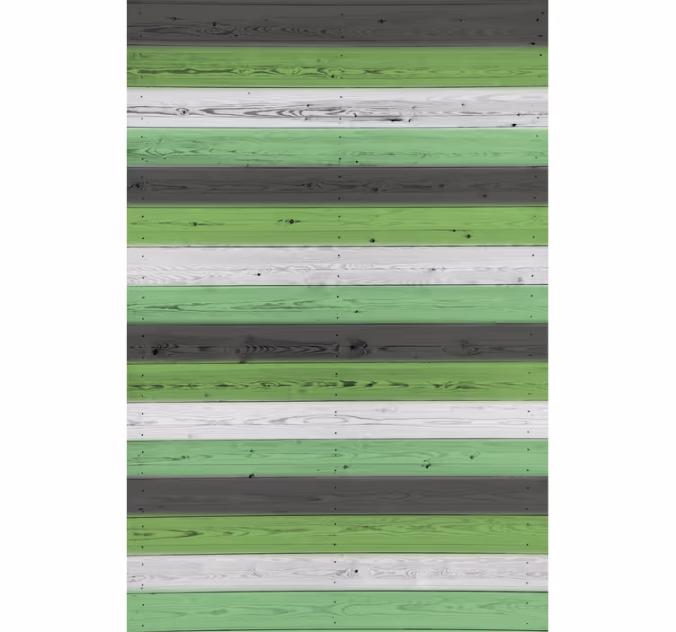 Texture and pattern blind in green striped pattern - TenStickers