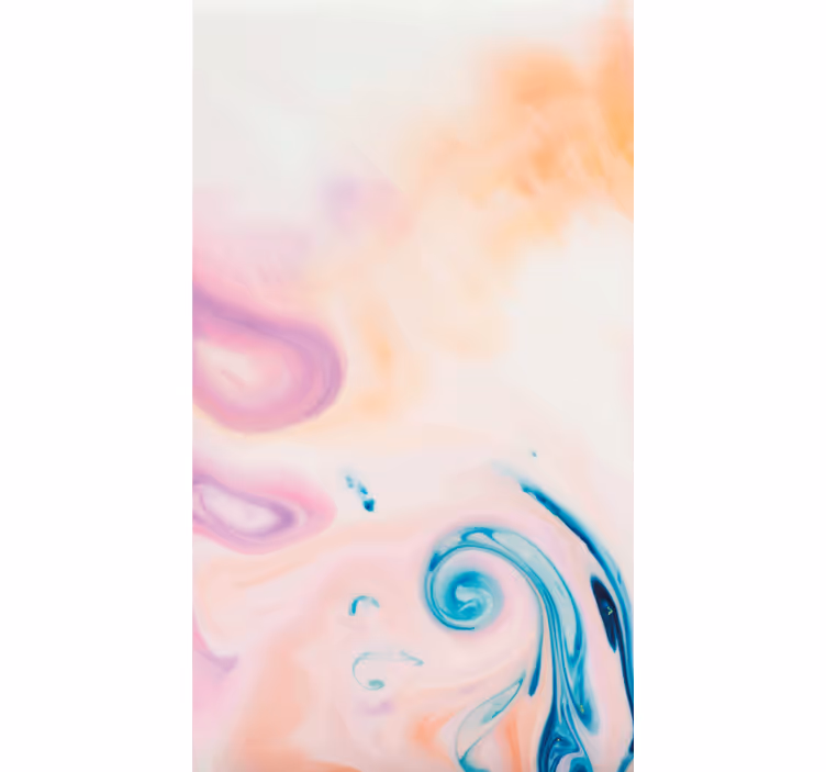 Swirling Pastel Gradient Blind painting - TenStickers