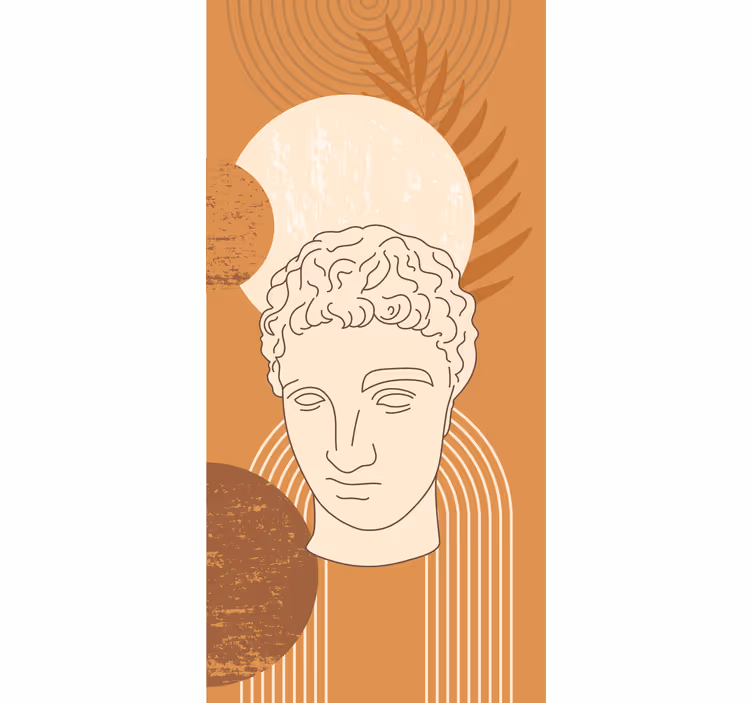 Classic Sculpture Design Blind painting - TenStickers