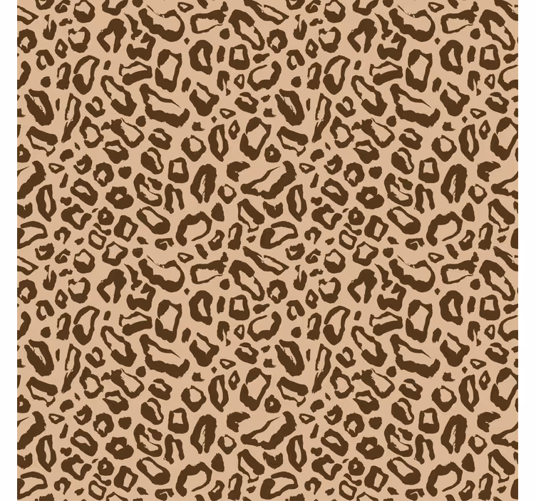 Leopard Print Design animal roller blind - TenStickers