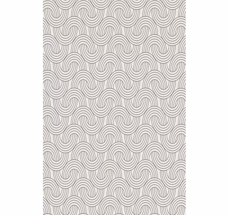 Art deco illusion pattern Flower blind - TenStickers