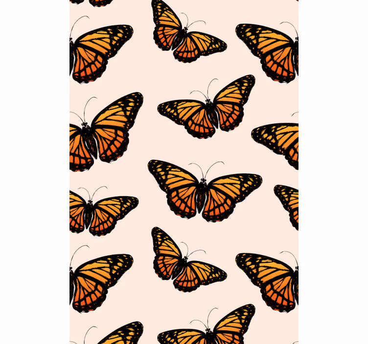Vibrant Pattern butterfly blind - TenStickers