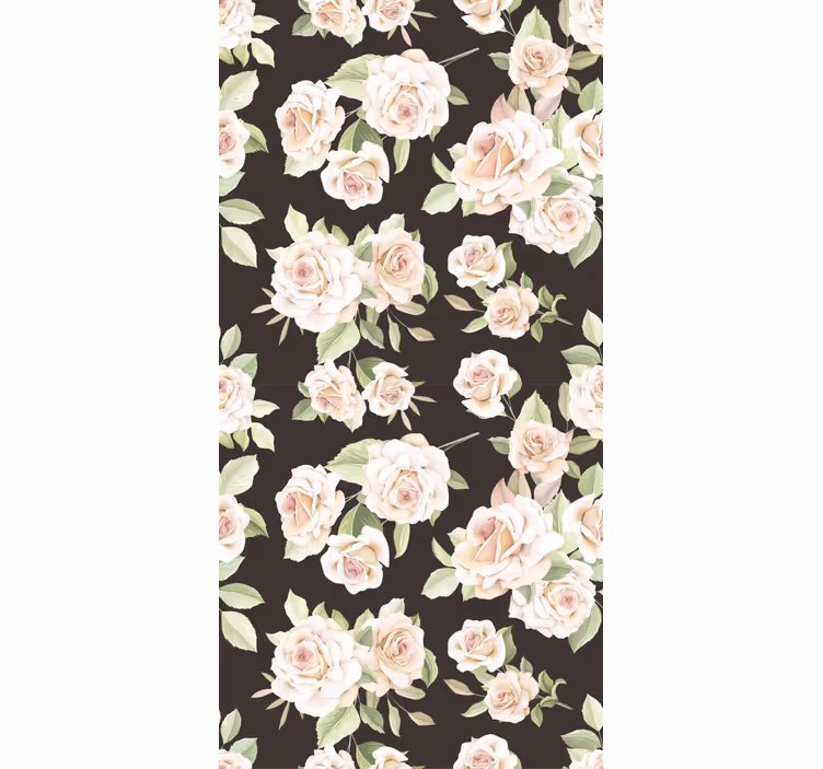 Elegant Rose Theme flower blind - TenStickers