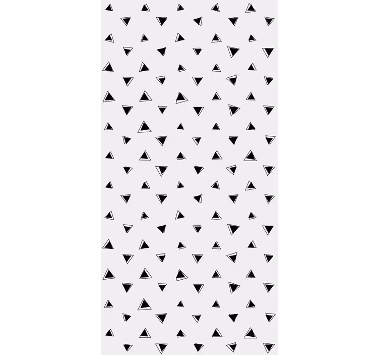 Texture and pattern blind triangular pattern design - TenStickers