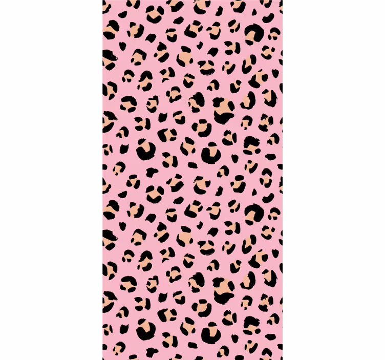 Leopard print patterns animal roller blind - TenStickers
