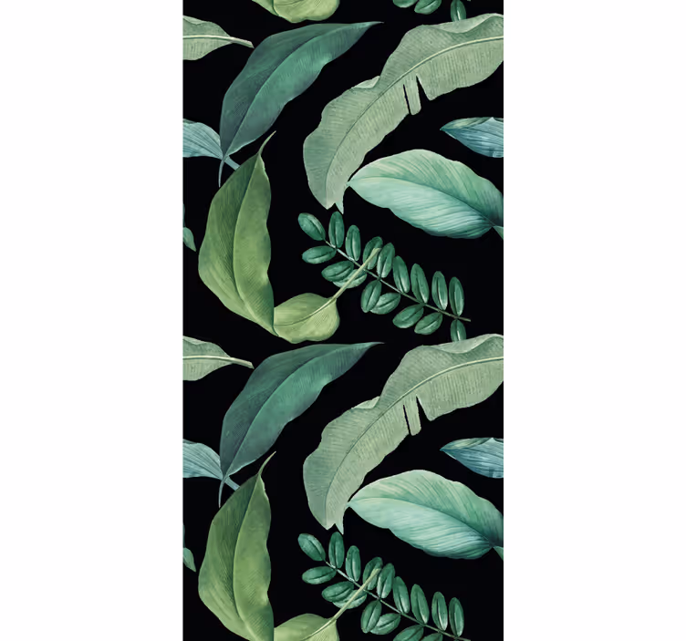 Lush Greenery Design flowers and plant blind - TenStickers