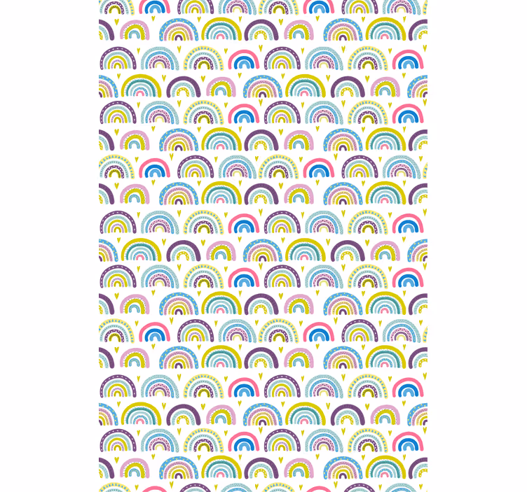 Colorful rainbow patterns other blind - TenStickers