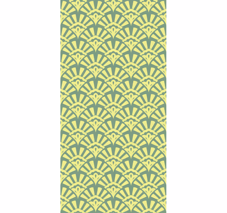 Elegant Leaf Theme texture and pattern blind - TenStickers