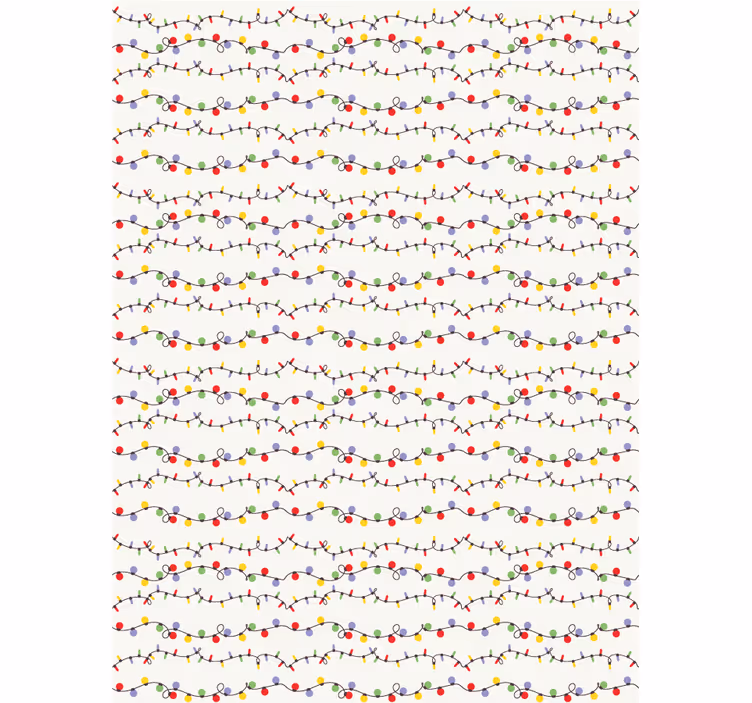 Colorful christmas lights Other blind - TenStickers
