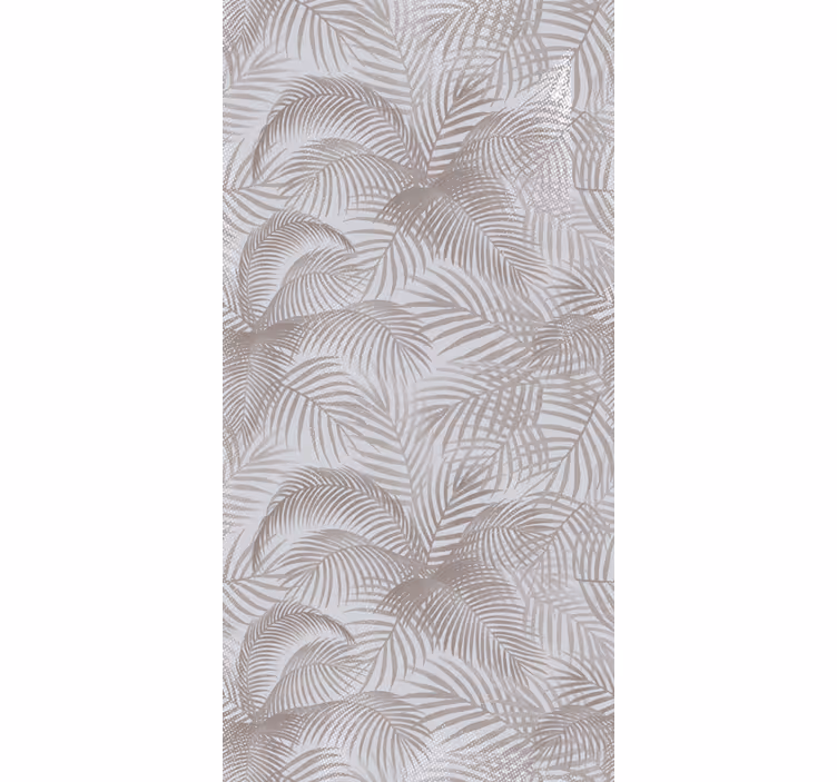 Elegant Palm Leaf flowers and plant blind - TenStickers