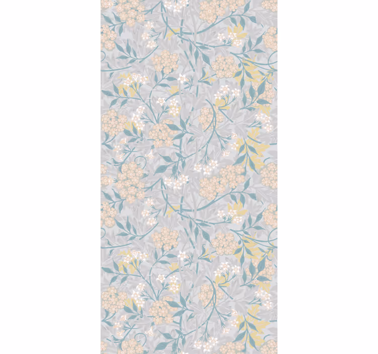 Subtle Botanical Arrangement flowers and plant blind - TenStickers
