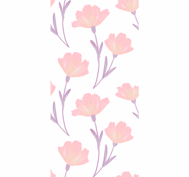 Soft Bloom Theme flower blind - TenStickers