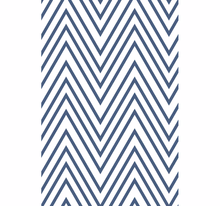 Texture and pattern blind zigzag lines design - TenStickers