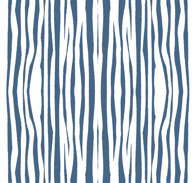 Striped Blue "Hampton Style" Modern blind - TenStickers