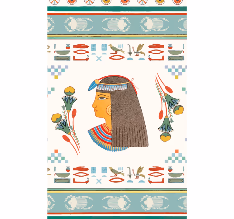 Egyptian Goddess Neith Original roller blind - TenStickers