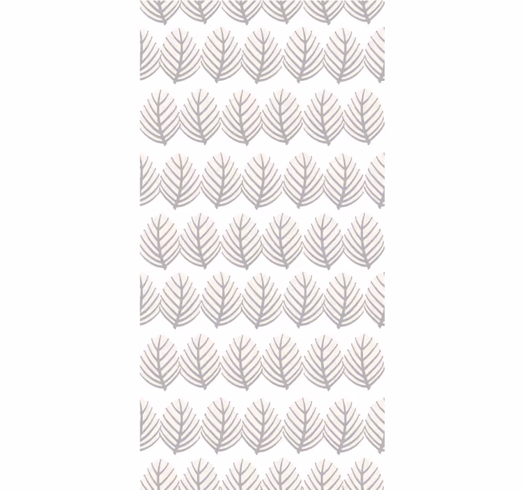 Foliage Motif Arrangement flowers and plant blind - TenStickers