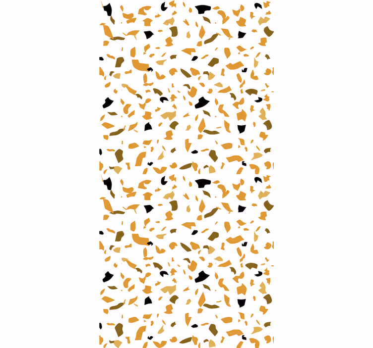 Brown and beige terrazzo texture and pattern blind - TenStickers