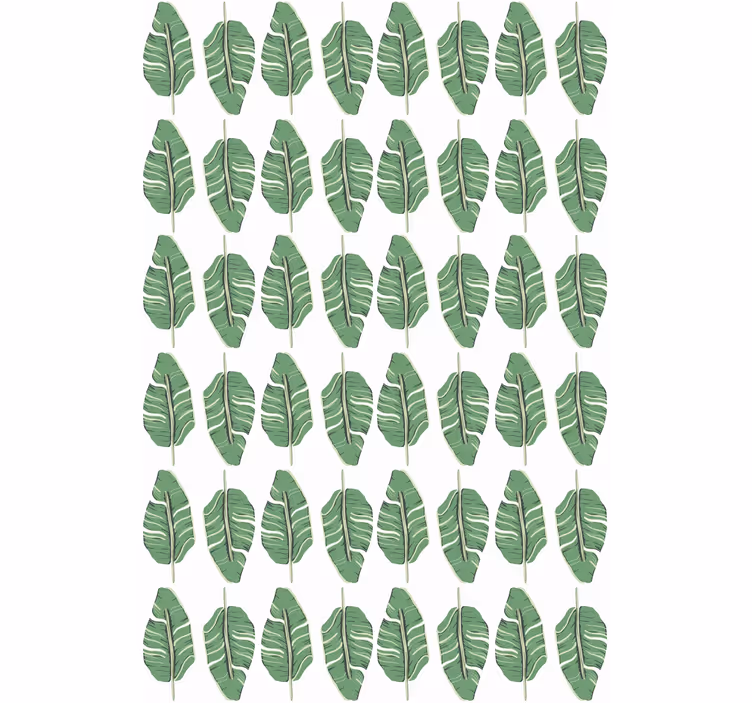 Leaf Pattern Motif flowers and plant blind - TenStickers