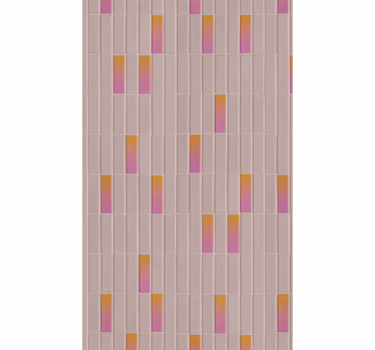 Texture and pattern blind in gradient pink design - TenStickers