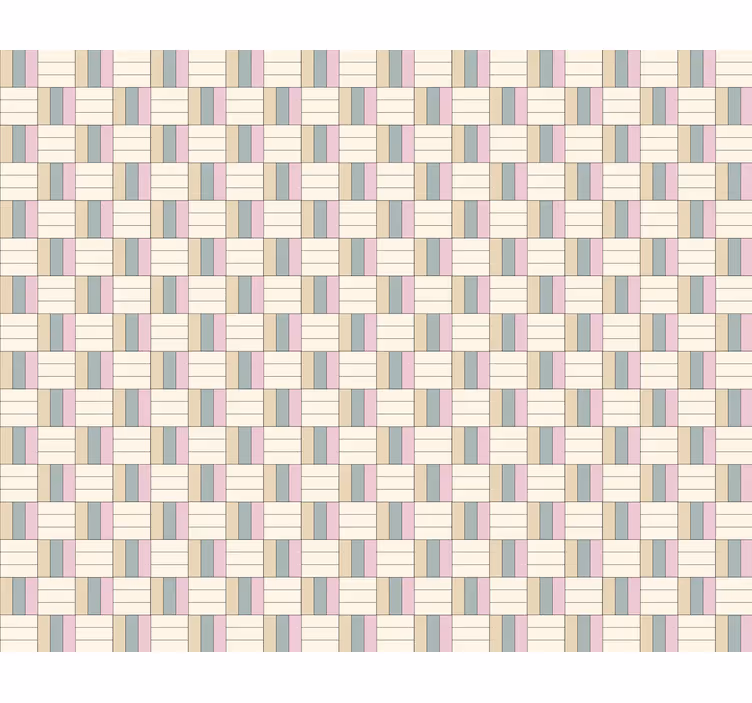 Geometric themed composition texture and pattern blind - TenStickers