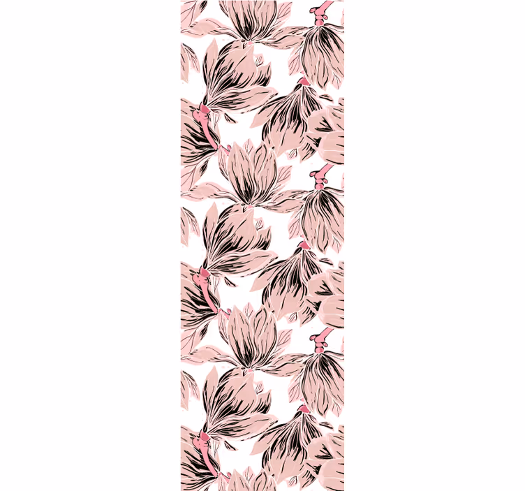 Elegant arrangement flowers and plant blind - TenStickers