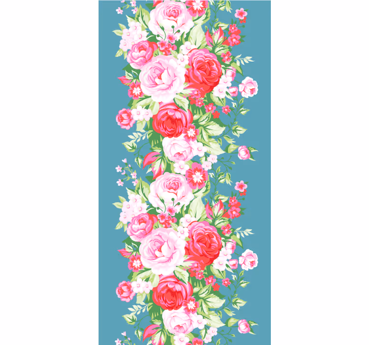 Roses and Blossoms flower blind - TenStickers