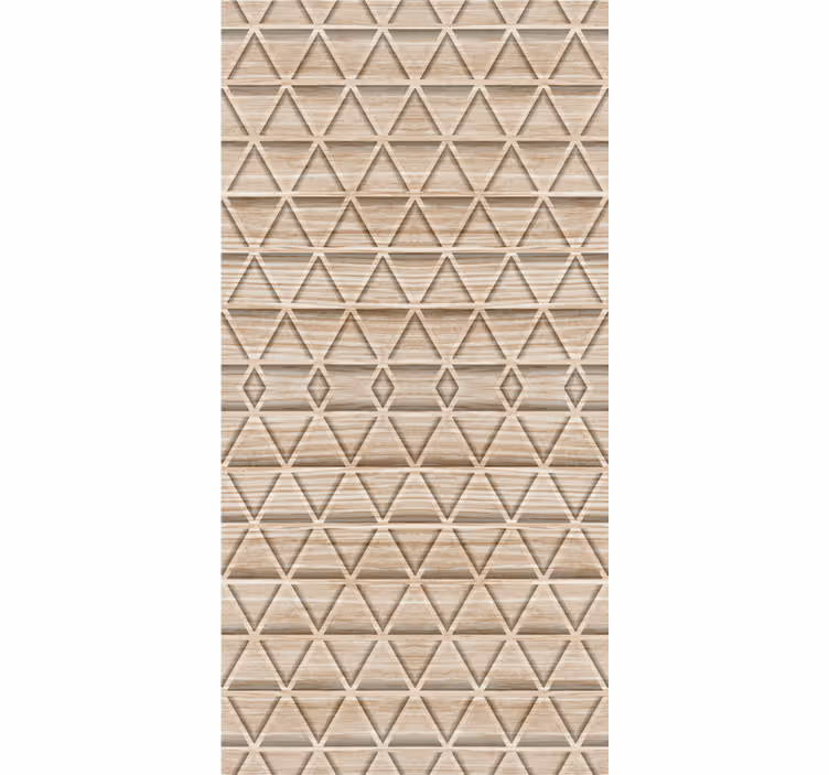 Wood textured Bathroom blind - TenStickers