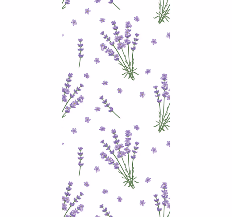Flowers and plant blind lavender floral design - TenStickers