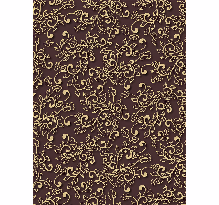 Golden Tree Leaves Style Modern blind - TenStickers