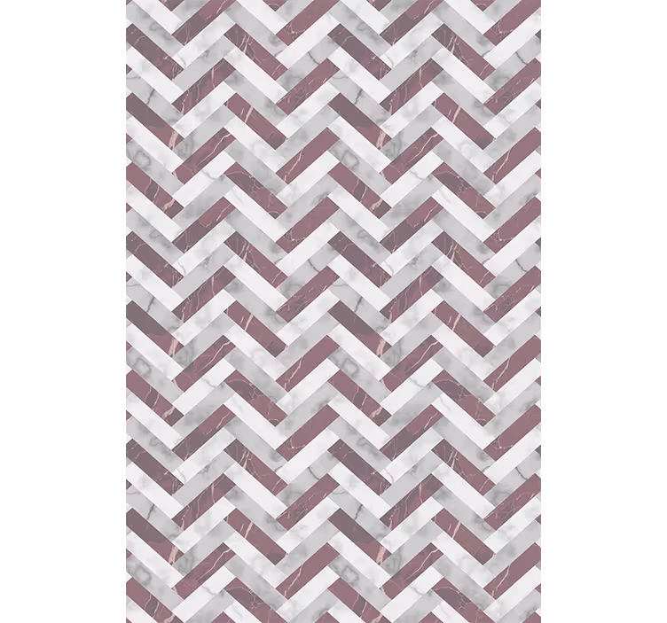 Mid-century style pattern Modern blind - TenStickers