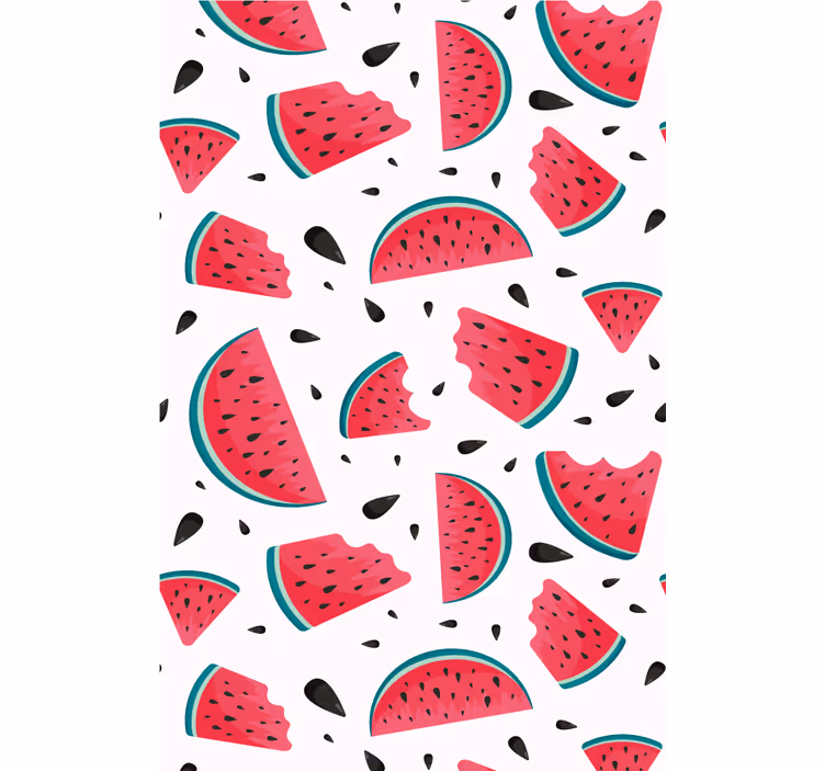 Watermelon Slice Pattern fruit and vegetable blind - TenStickers