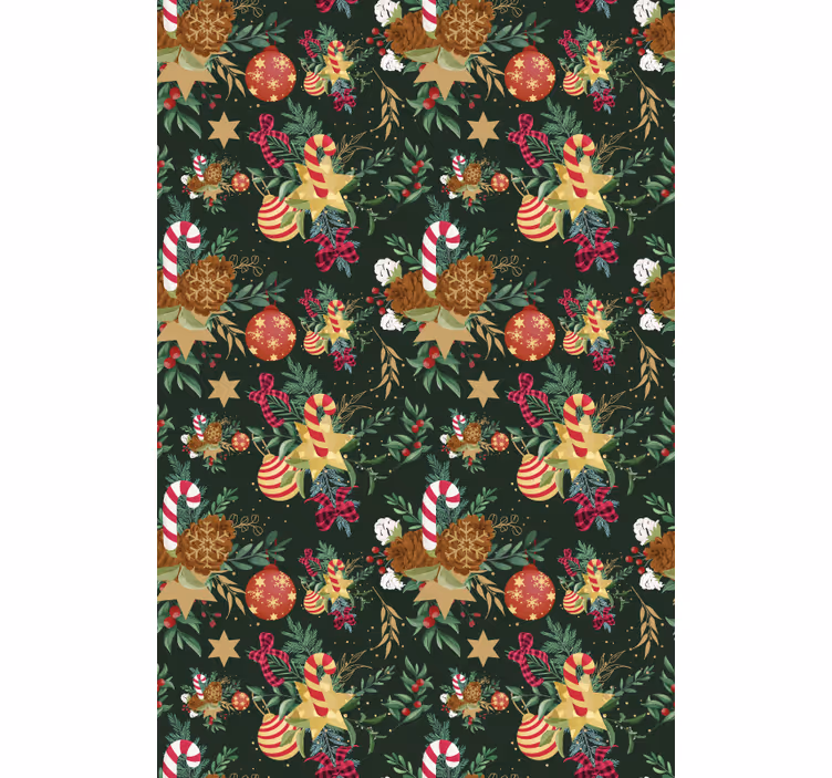 Festive Candy Elements flower blind - TenStickers