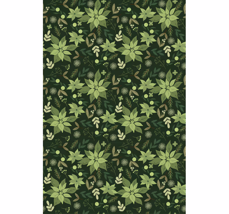 Lush Green Flora flowers and plant blind - TenStickers