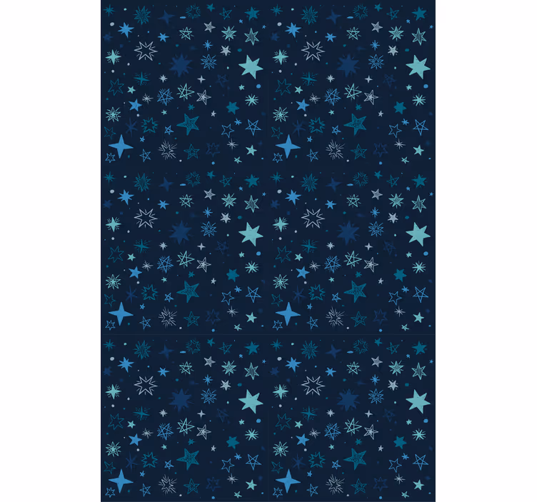 Celestial evening sky childrens blind - TenStickers