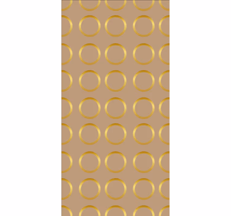 Geometric Circle Theme texture and pattern blind - TenStickers