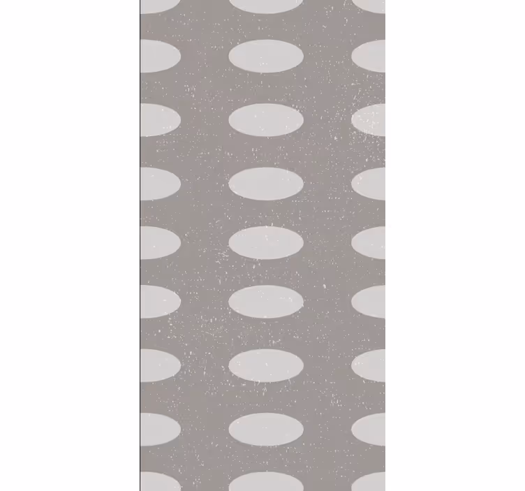 Texture and pattern blind with oval design elements - TenStickers