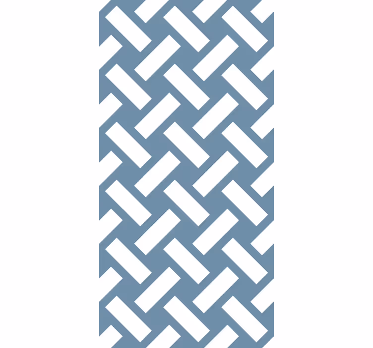 Texture and pattern blind interweaving linear design - TenStickers
