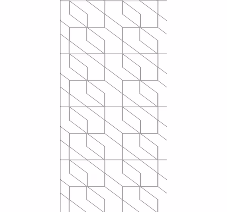 Elegant geometric art modern blind - TenStickers