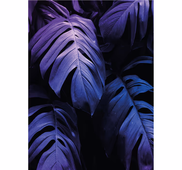 Monstera Deliciosa Foliage flowers and plant blind - TenStickers