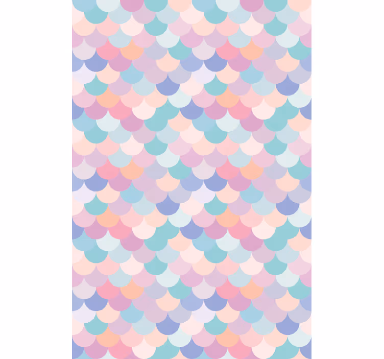 Colorful Scale Patterns texture and pattern blind - TenStickers