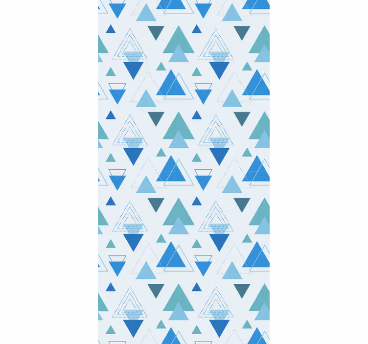 Triangular Motif Arrangement modern blind - TenStickers