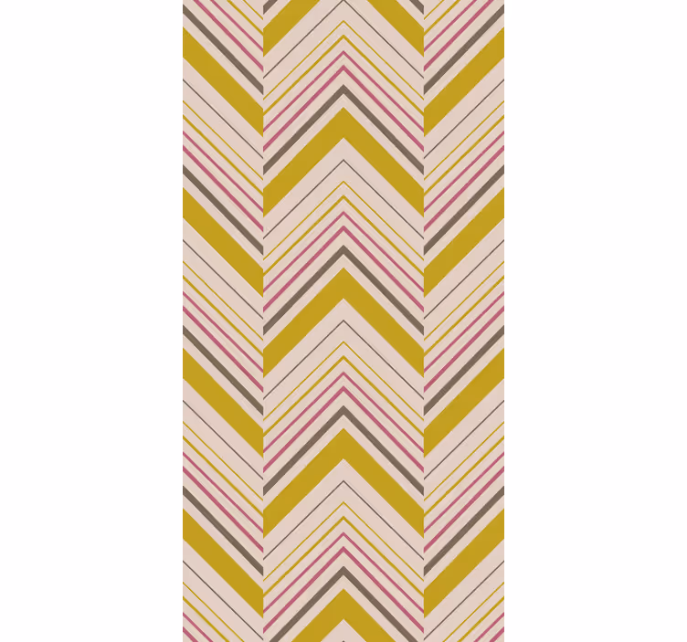 Chevron Patterned Layers texture and pattern blind - TenStickers